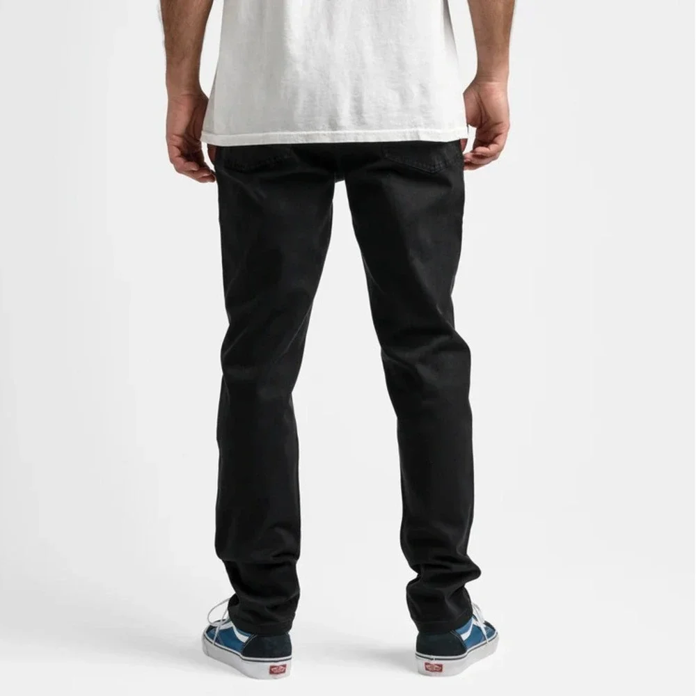 Roark Hwy 133 5-Pocket Pant Slim Straight Denim Black 2 Men's 36x32 NEW - Picture 4 of 7